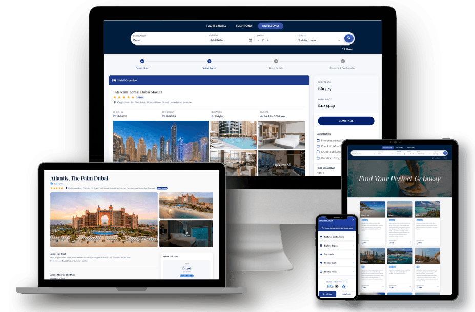 Travel agency dashboard